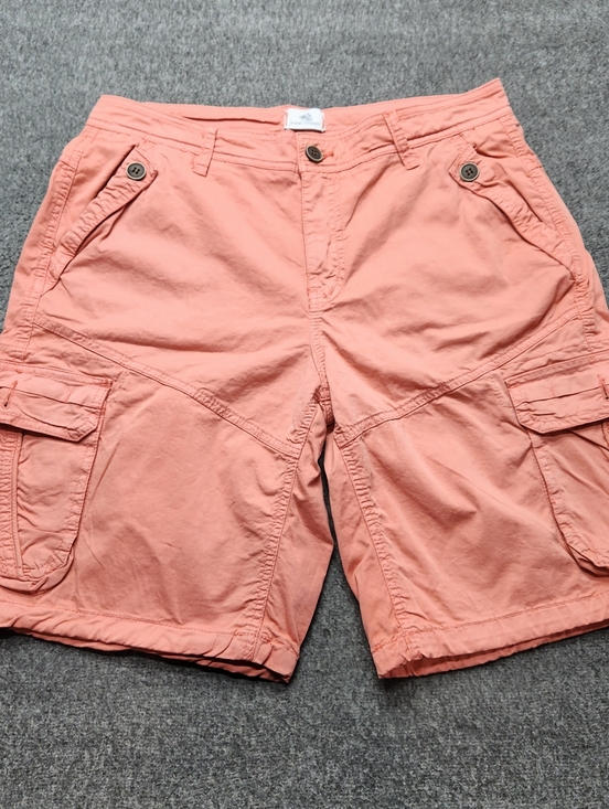 Four Steeds Pants - Four Steeds Cargo Shorts Womens 10 Coral Utility Pockets Casual Summer